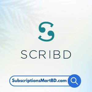 Scribd Personal/Shared Account - Unlimited eBooks, Audiobooks & More in Bangladesh