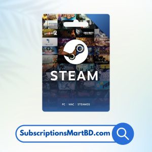 Steam Gift Card - Add Funds to Your Steam Wallet from Bangladesh