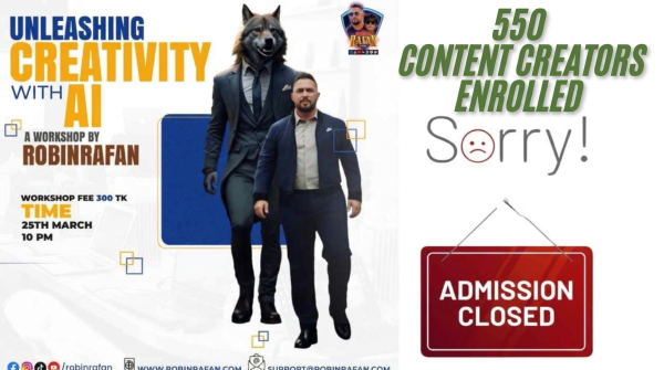 AI Master Class for Content Creators By RobinRafan  Season 1