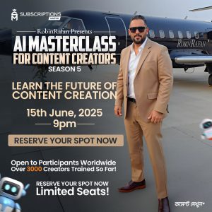 Al Masterclass FOR CONTENT CREATORS: Season 5