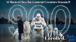AI MasterClass for Content Creators  Season 9