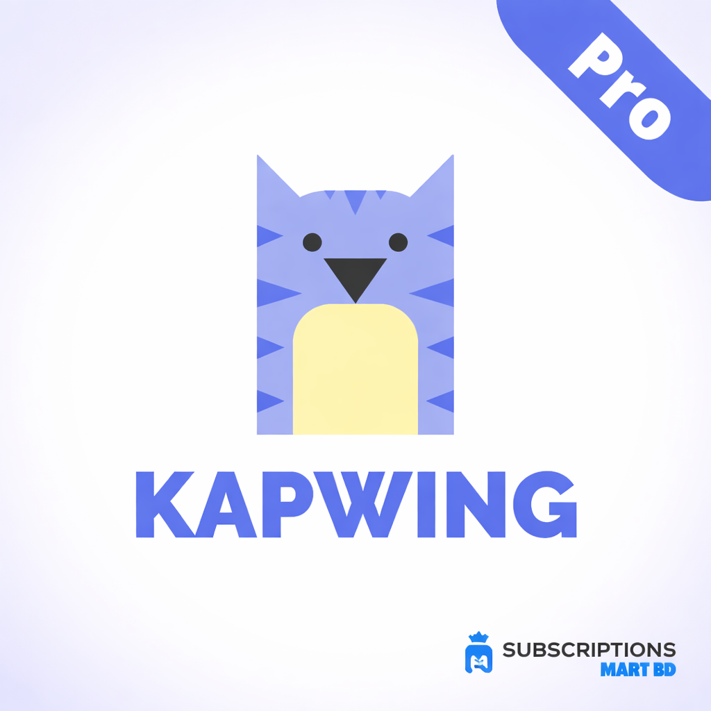 Kapwing AI video editor subscription for Bangladesh – Subscriptions Mart BD