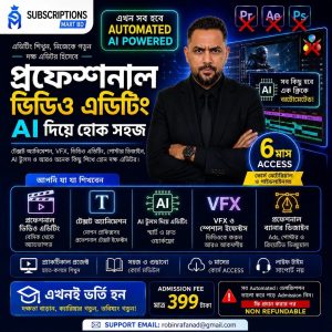 AI Video Editing & Motion Design Course