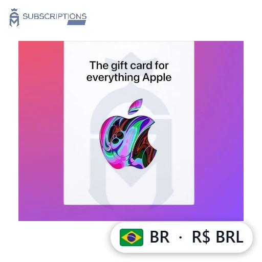 Apple Gift Card — Brazil (BRL) — buy online in Bangladesh | Subscriptions Mart BD