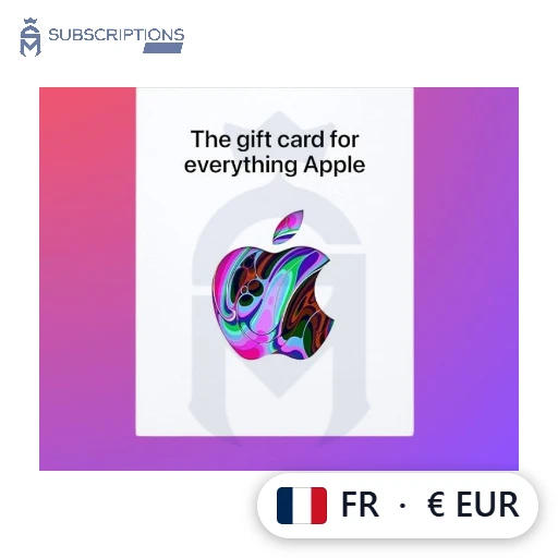 Apple Gift Card — France (EUR) — buy online in Bangladesh | Subscriptions Mart BD