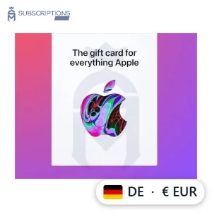 Apple Gift Card — Germany (EUR) Apple Gift Card — Germany (EUR) — buy online in Bangladesh | Subscriptions Mart BD