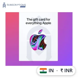 Apple Gift Card — India (INR) Apple Gift Card — India (INR) — buy online in Bangladesh | Subscriptions Mart BD