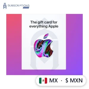 Apple Gift Card — Mexico (MXN) Apple Gift Card — Mexico (MXN) — buy online in Bangladesh | Subscriptions Mart BD
