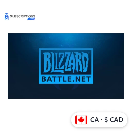 Blizzard Battle.net Gift Card — Canada (CAD) — buy online in Bangladesh | Subscriptions Mart BD