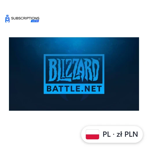 Blizzard Battle.net Gift Card — Poland (PLN) — buy online in Bangladesh | Subscriptions Mart BD