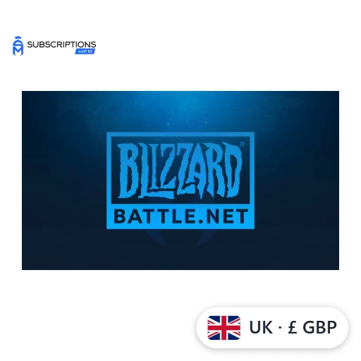 Blizzard Battle.net Gift Card — United Kingdom (GBP) — buy online in Bangladesh | Subscriptions Mart BD