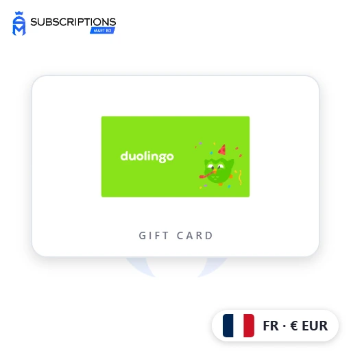 DUOLINGO France Gift Card