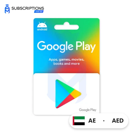 Google Play Gift Card — United Arab Emirates (AED) — buy online in Bangladesh | Subscriptions Mart BD