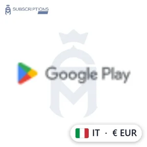 Google Play Gift Card — Italy (EUR) — buy online in Bangladesh | Subscriptions Mart BD