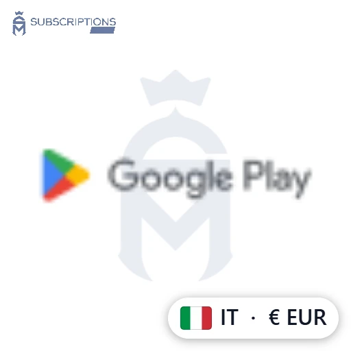Google Play Gift Card — Italy (EUR) — buy online in Bangladesh | Subscriptions Mart BD