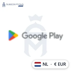 Google Play Gift Card — Netherlands (EUR) — buy online in Bangladesh | Subscriptions Mart BD
