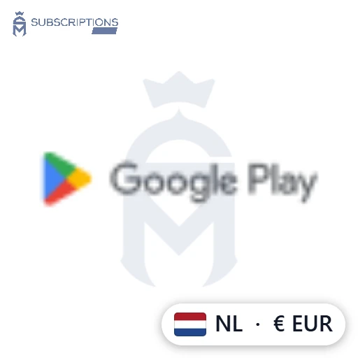 Google Play Gift Card — Netherlands (EUR) — buy online in Bangladesh | Subscriptions Mart BD