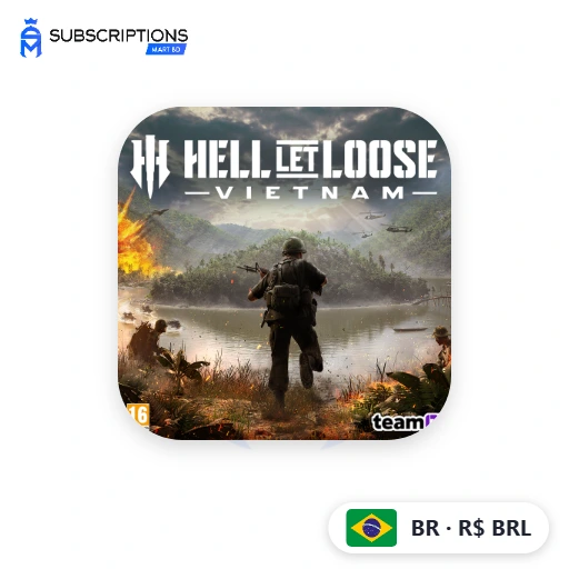 Hell Let Loose: Vietnam Steam Game Brazil Gift Card