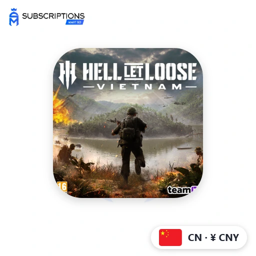 Hell Let Loose: Vietnam Steam Game China Gift Card