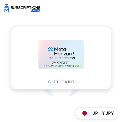 Meta Horizon+ Japan Gift Card