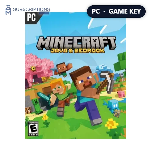 Minecraft Java ' Bedrock Edition — PC Game Key — buy online in Bangladesh | Subscriptions Mart BD