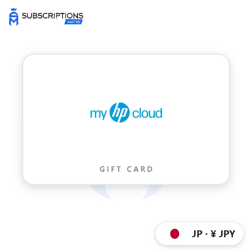 myHPcloud Cloud Storage Japan Gift Card