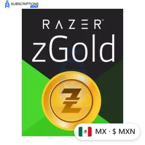 Razer Gold Gift Card — Mexico (MXN) Razer Gold Gift Card — Mexico (MXN) — buy online in Bangladesh | Subscriptions Mart BD