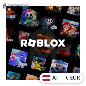 Roblox Gift Card — Austria (EUR) Roblox Gift Card — Austria (EUR) — buy online in Bangladesh | Subscriptions Mart BD