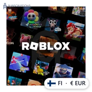 Roblox Gift Card — Finland (EUR) Roblox Gift Card — Finland (EUR) — buy online in Bangladesh | Subscriptions Mart BD