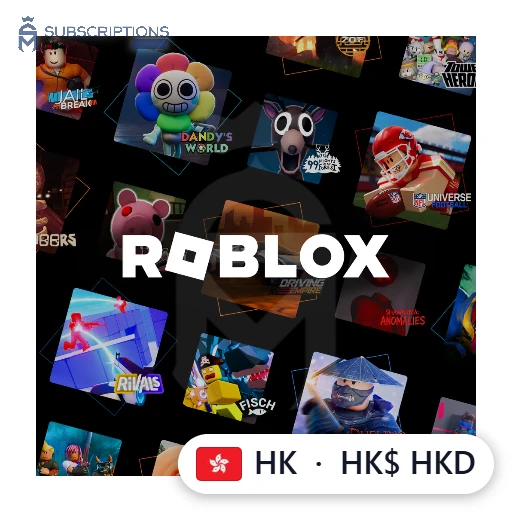 Roblox Gift Card — Hong Kong (HKD) — buy online in Bangladesh | Subscriptions Mart BD