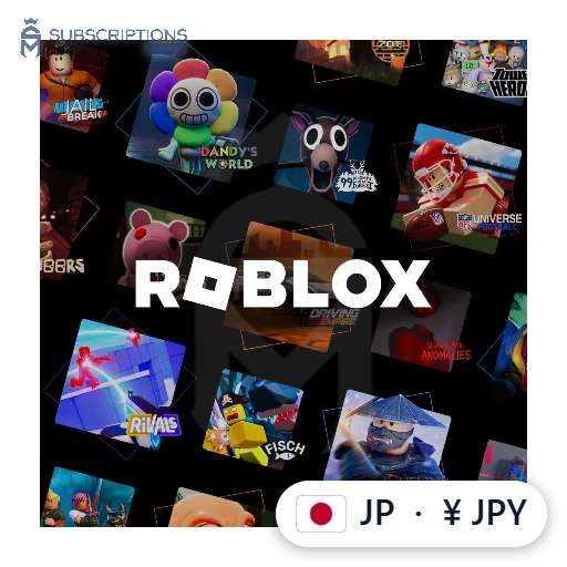 Roblox Gift Card — Japan (JPY) — buy online in Bangladesh | Subscriptions Mart BD