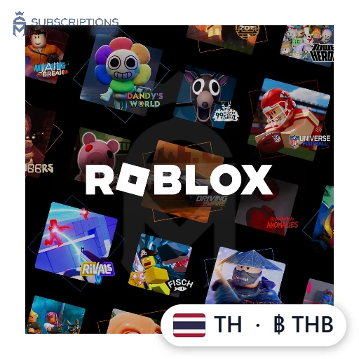 Roblox Gift Card — Thailand (THB) — buy online in Bangladesh | Subscriptions Mart BD