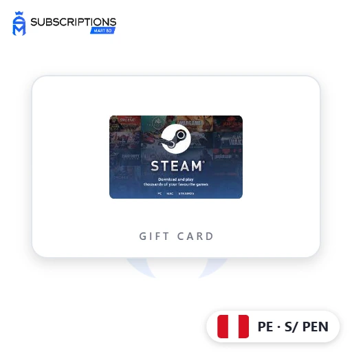 Steam Wallet Gift Card — Peru (PEN)
