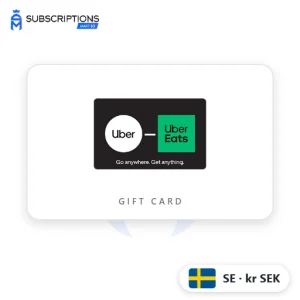 Uber & Uber Eats Sweden Gift Card