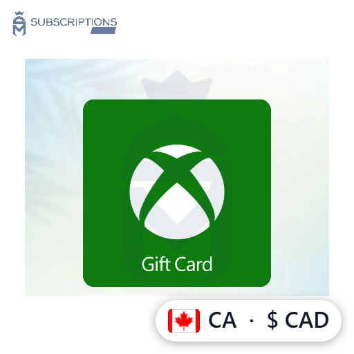 Xbox Gift Card — Canada (CAD) Xbox Gift Card — Canada (CAD) — buy online in Bangladesh | Subscriptions Mart BD