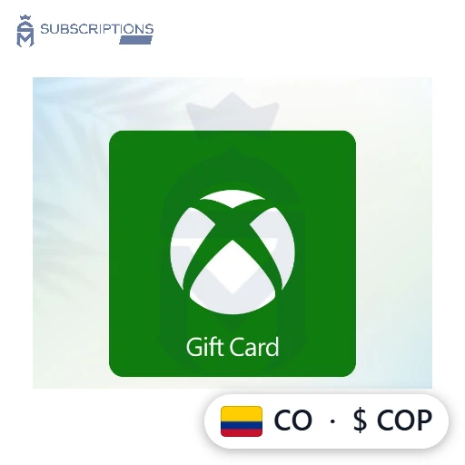 Xbox Gift Card — Colombia (COP) Xbox Gift Card — Colombia (COP) — buy online in Bangladesh | Subscriptions Mart BD