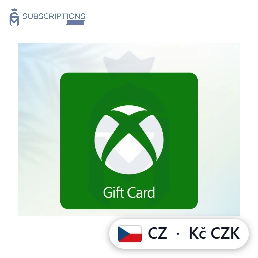 Xbox Gift Card — Czech Republic (CZK) Xbox Gift Card — Czech Republic (CZK) — buy online in Bangladesh | Subscriptions Mart BD