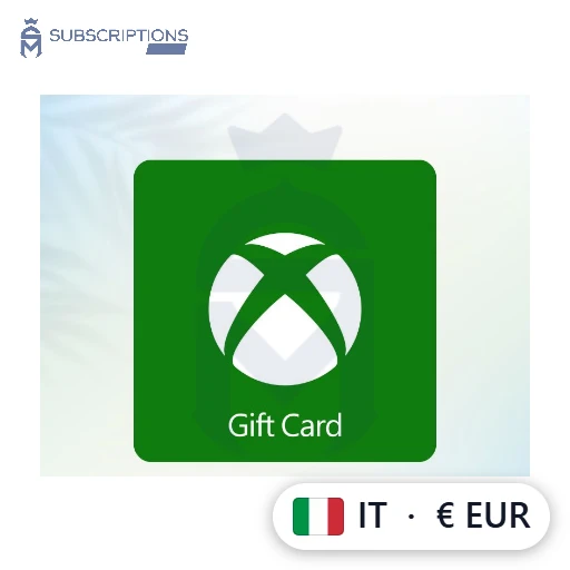 Xbox Gift Card — Italy (EUR) — buy online in Bangladesh | Subscriptions Mart BD