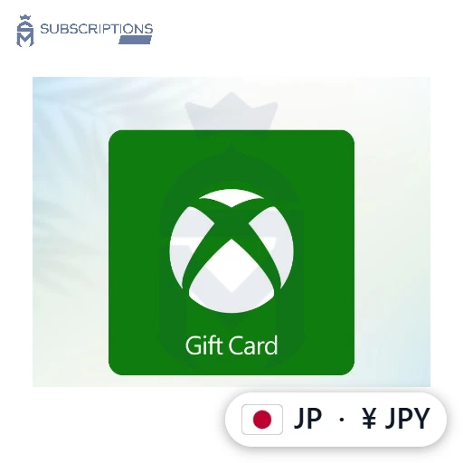 Xbox Gift Card — Japan (JPY) Xbox Gift Card — Japan (JPY) — buy online in Bangladesh | Subscriptions Mart BD