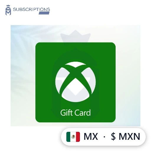 Xbox Gift Card — Mexico (MXN) — buy online in Bangladesh | Subscriptions Mart BD