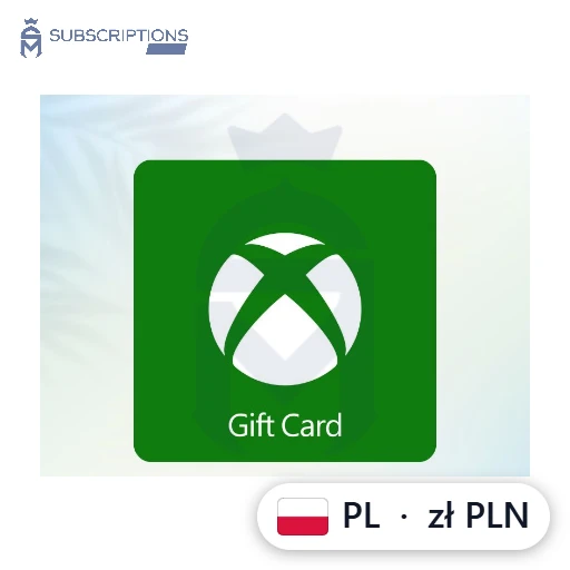 Xbox Gift Card — Poland (PLN) Xbox Gift Card — Poland (PLN) — buy online in Bangladesh | Subscriptions Mart BD