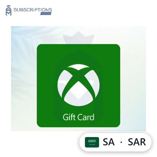 Xbox Gift Card — Saudi Arabia (SAR) — buy online in Bangladesh | Subscriptions Mart BD