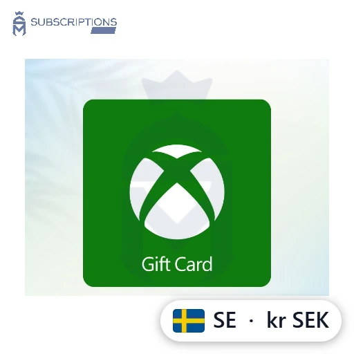 Xbox Gift Card — Sweden (SEK) — buy online in Bangladesh | Subscriptions Mart BD