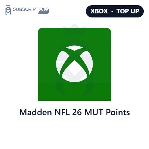Madden NFL 26 MUT Points — Xbox Top Up — buy online in Bangladesh | Subscriptions Mart BD