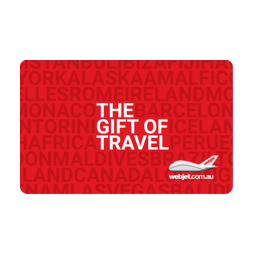 Webjet Gift Card — Australia (AUD) Webjet Gift Card — Australia (AUD)